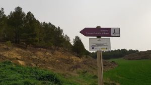 Sentier Mont4e Bolo Cuzcurrita del Río Tirón