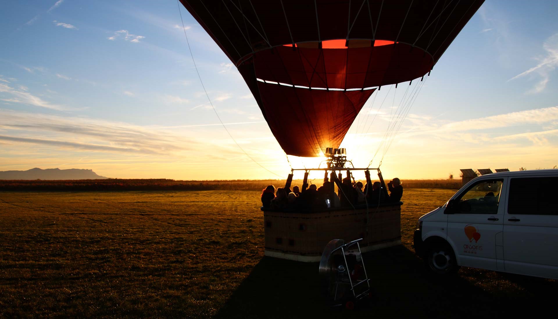 Vol en montgolfière La Rioja Cuzcurrita de Río Tirón