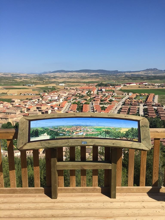 Mirador El Bolo Cuzcurrita de Río Tirón
